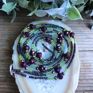 Double, Double Toil and Trouble Waist Bead Strand